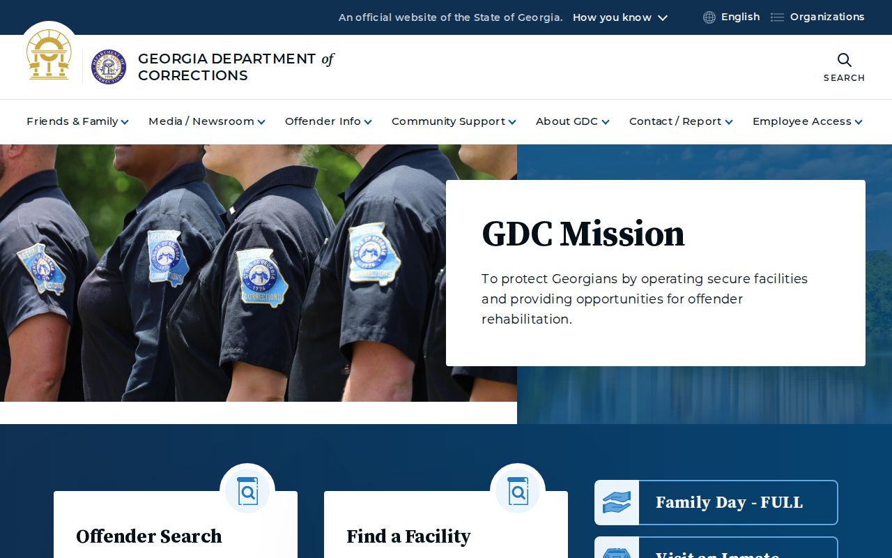 Greene County criminal records Georgia Department of Corrections page