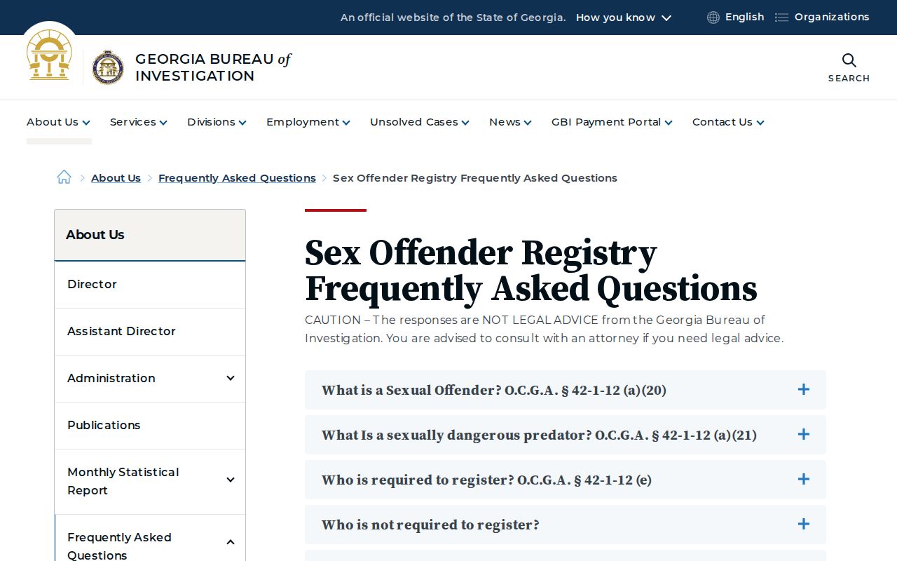Greene County sex offender check Georgia registry FAQ